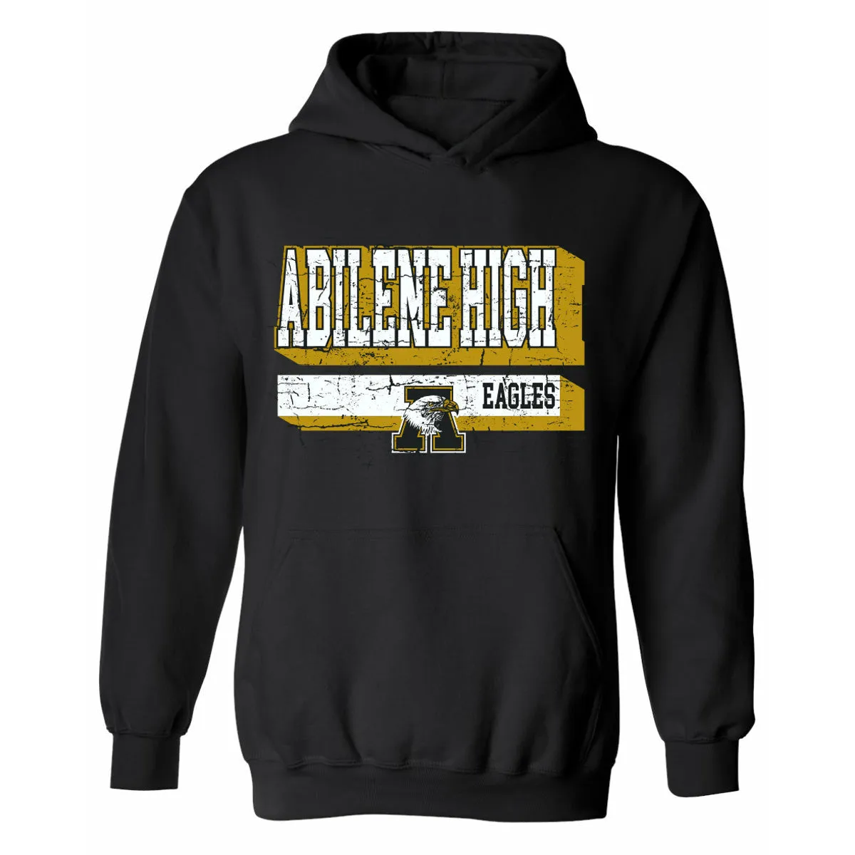 Abilene High Eagles - Stripe Shadow Hoodie