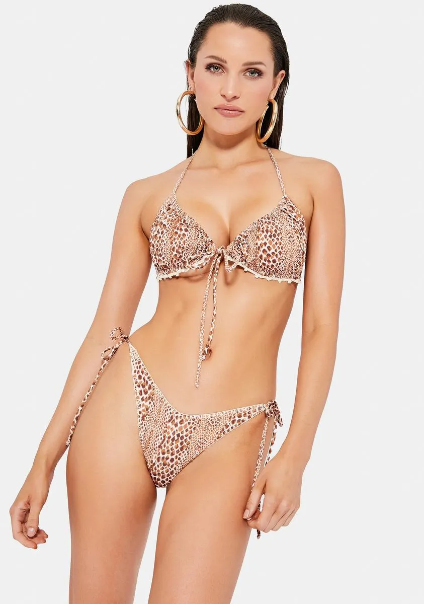 Abril Giraffe Bikini Set-