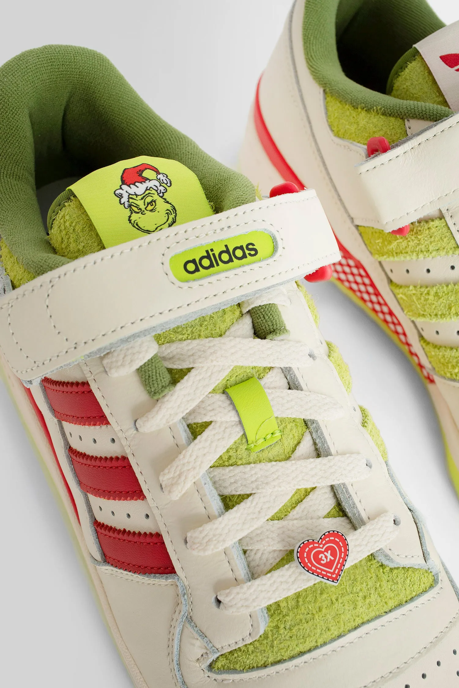 adidas the grinch collaboration forum low sneakers