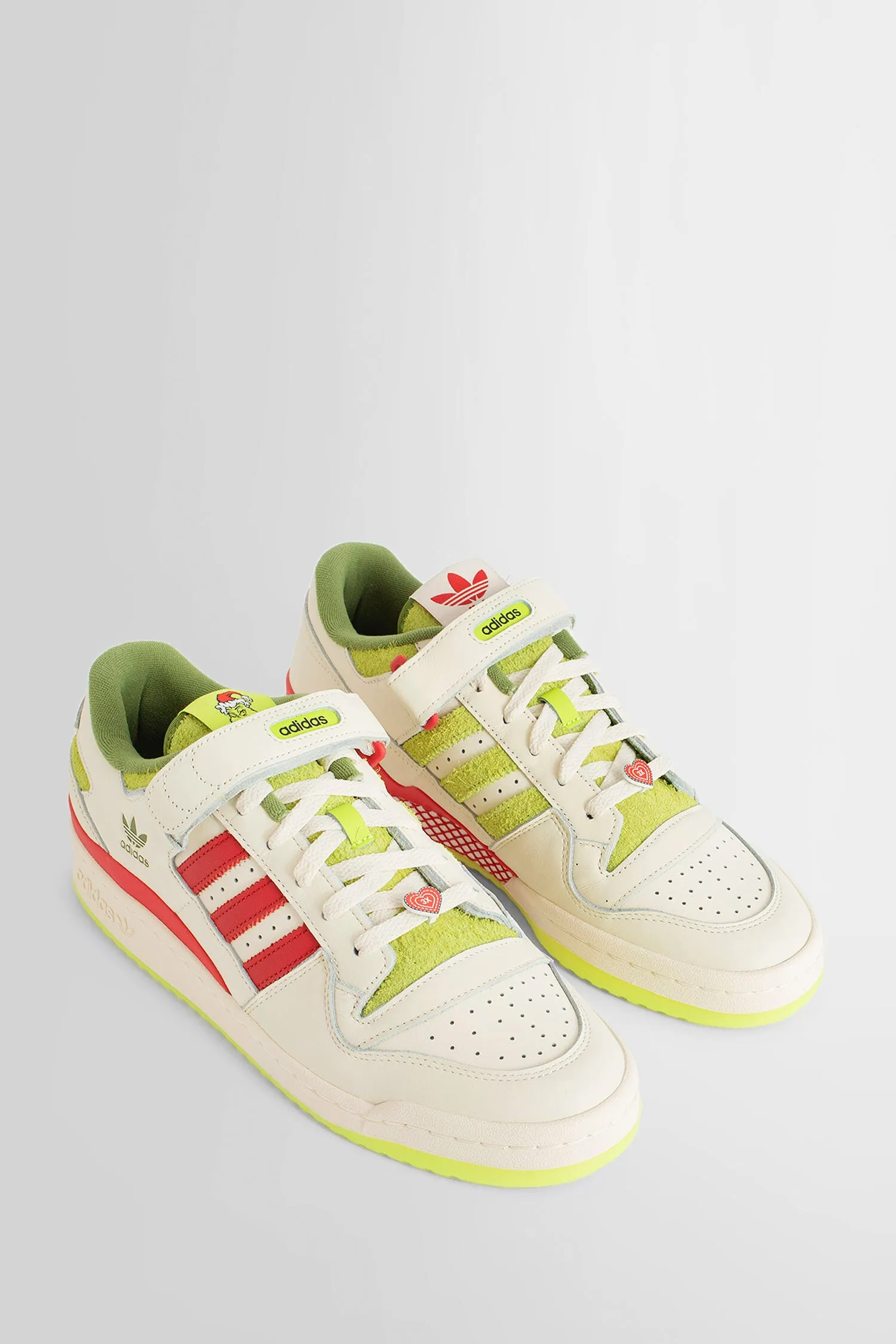 adidas the grinch collaboration forum low sneakers