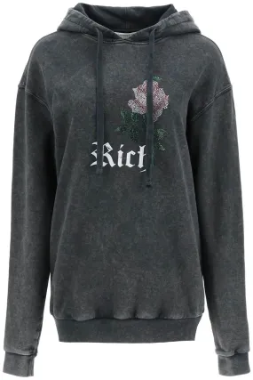 Alessandra Rich    Alessandra Rich Let's Kiss Hoodie