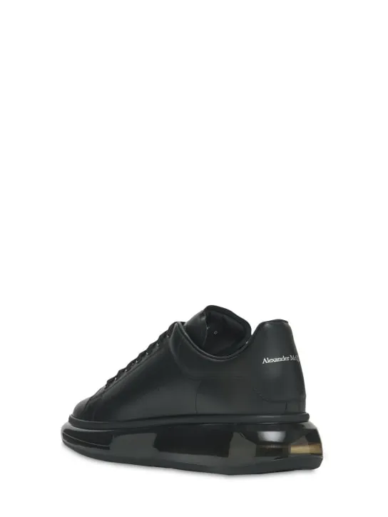 Alexander McQueen   45mm Oversized leather sneakers 