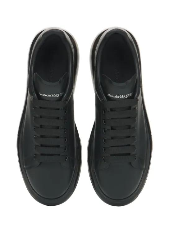 Alexander McQueen   45mm Oversized leather sneakers 