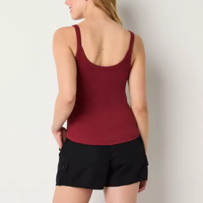 a.n.a Womens U Neck Sleeveless Tank Top