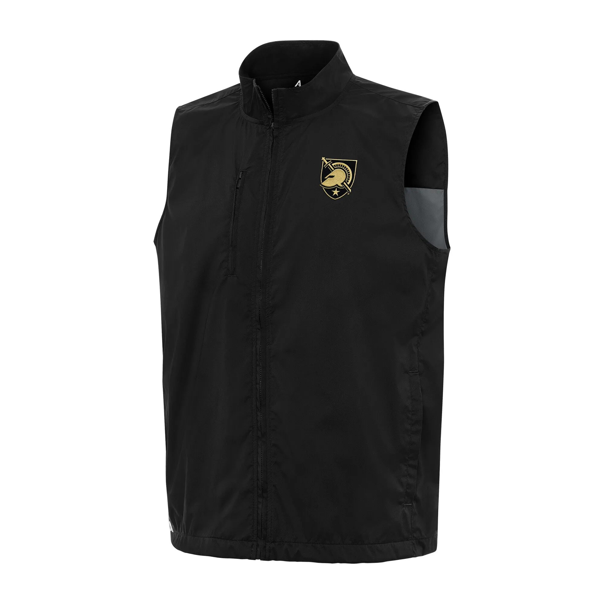 Antigua  Army Black Knights Black Brisk Full-Zip Vest