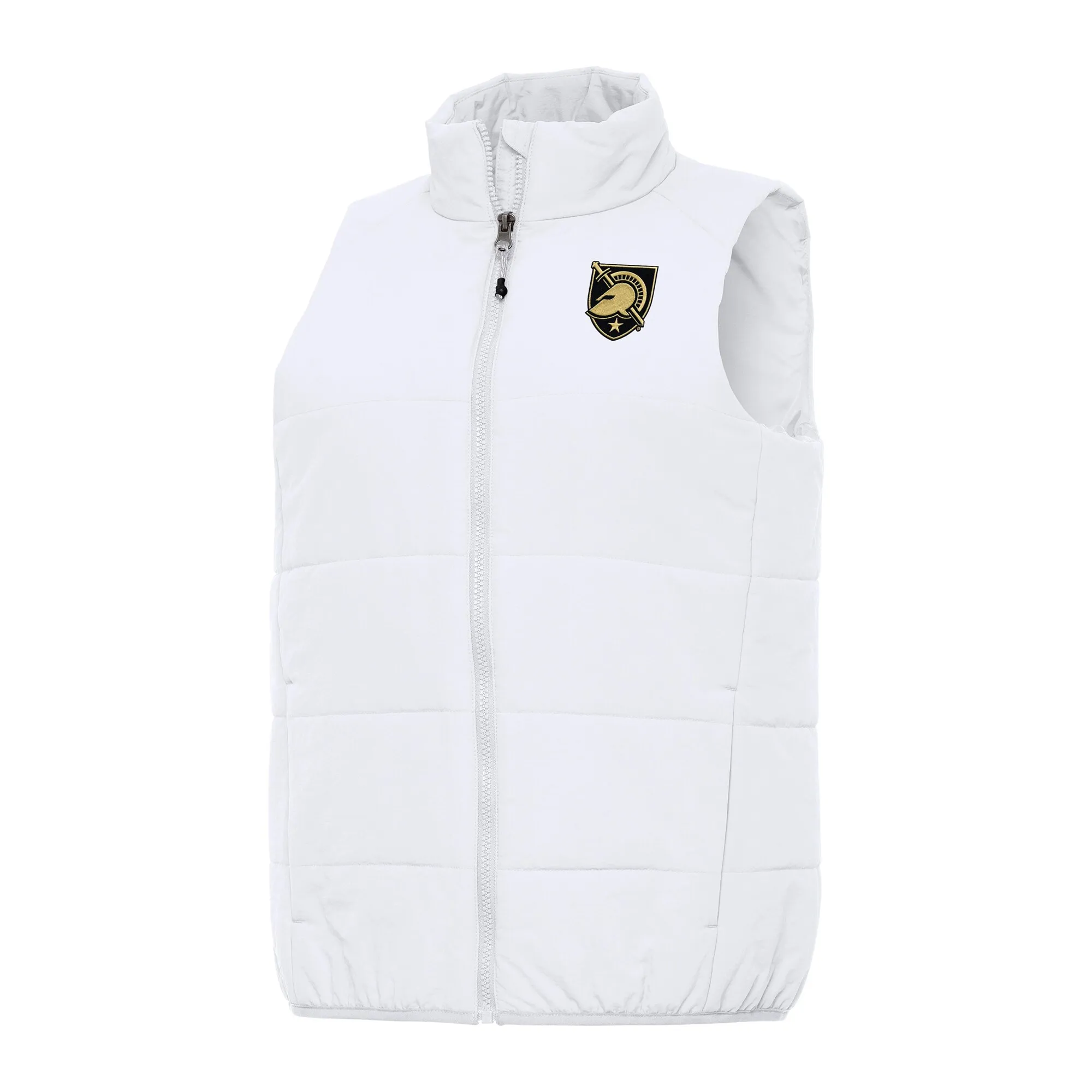 Antigua Army Black Knights Women's White Experience Full-Zip Vest