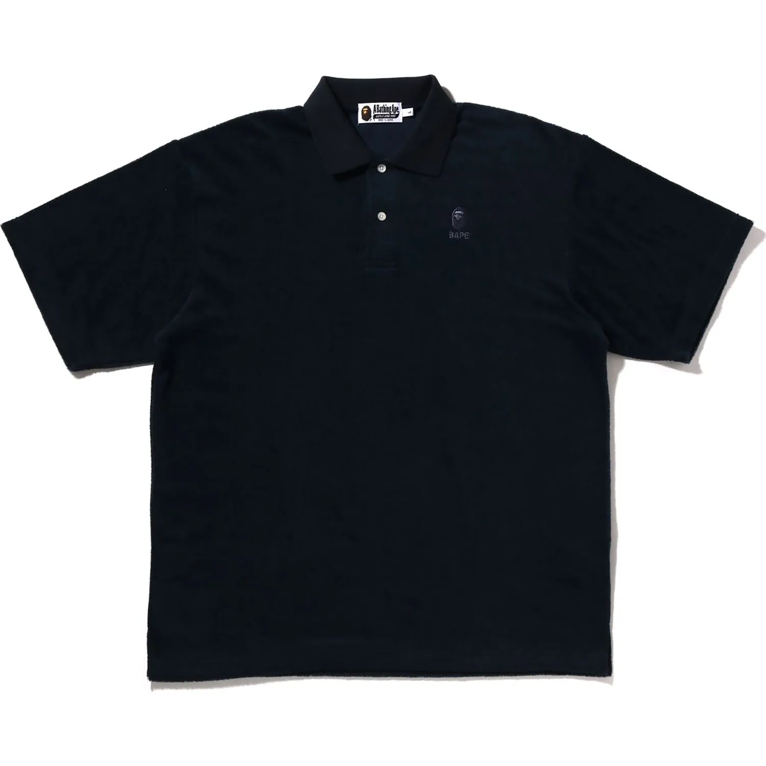 APE HEAD TOWELLING POLO MENS