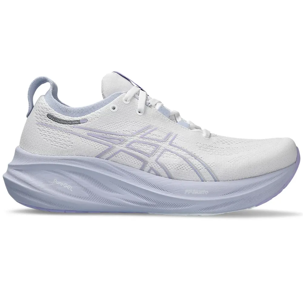 Asics Women's Gel-Nimbus 26 Running Shoes White / Fresh Air