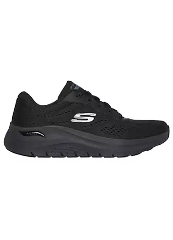 Black Mesh Arch Fit 2.0 Big League Trainers by Skechers | Look Again