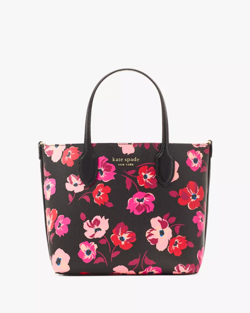 Bleecker Fall Poppies Medium Crossbody Tote | Kate Spade GB