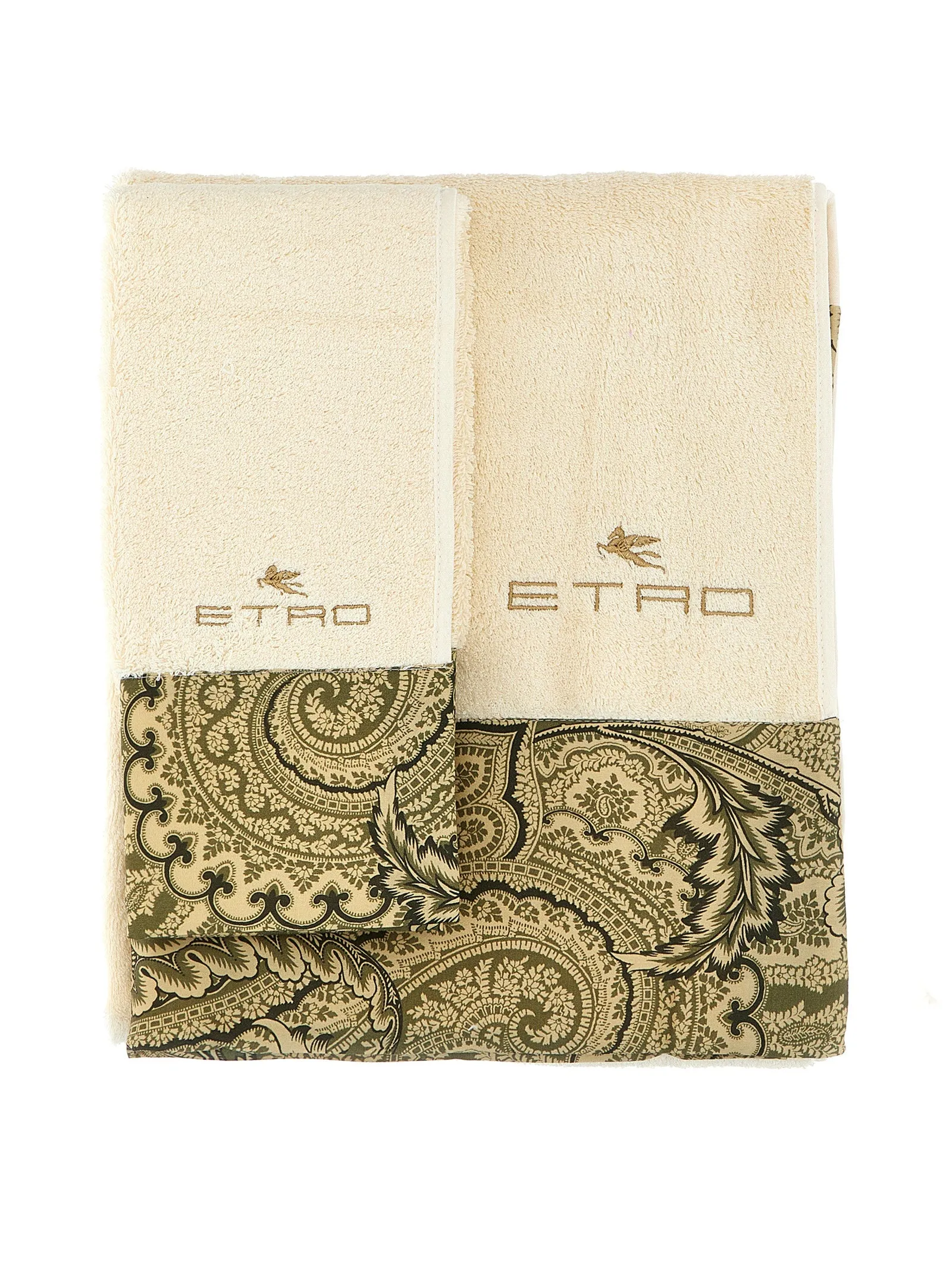 Bloom Towels Green