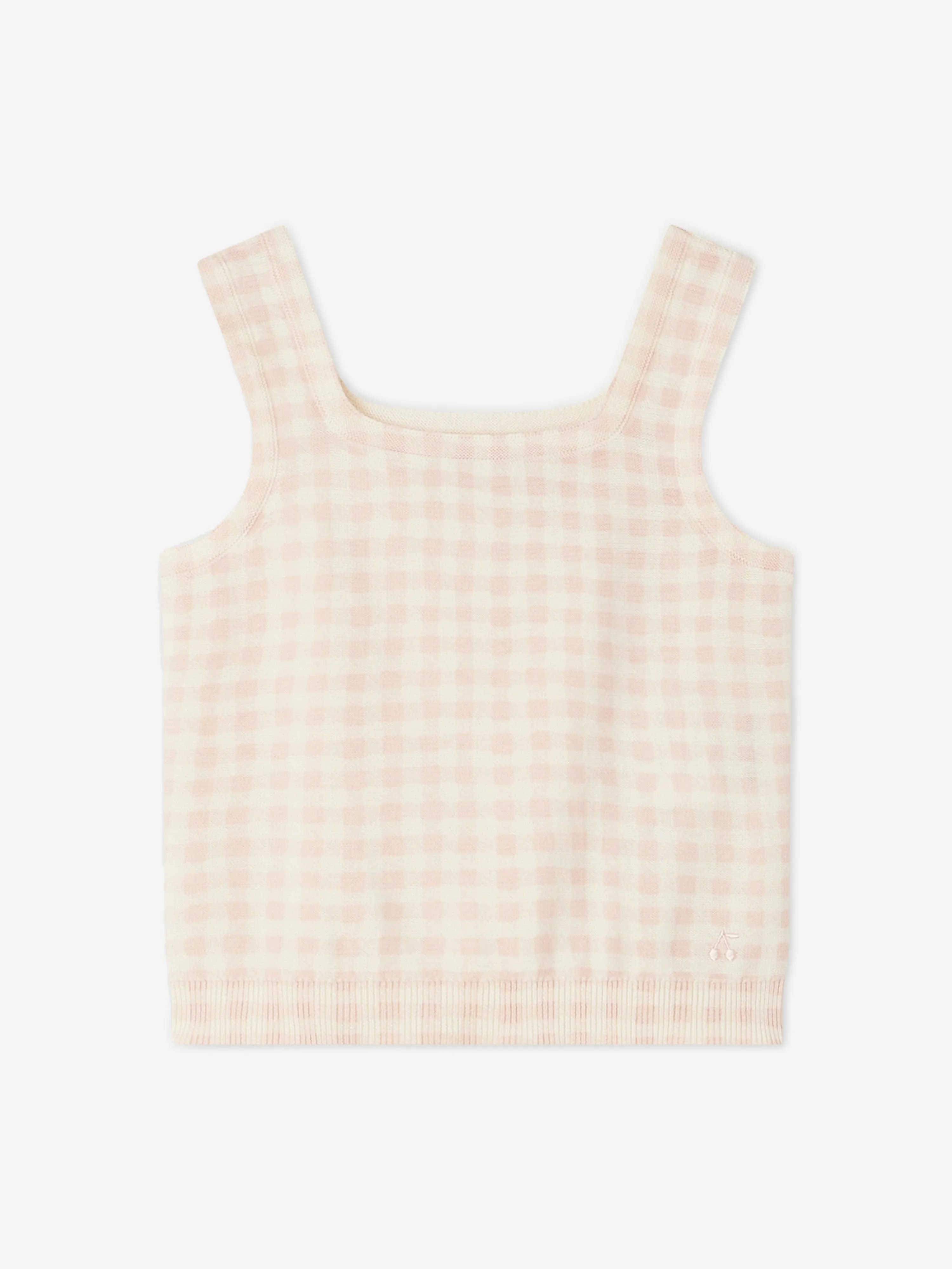 Bonpoint Girls Fabelin Sleeveless Top in Pink