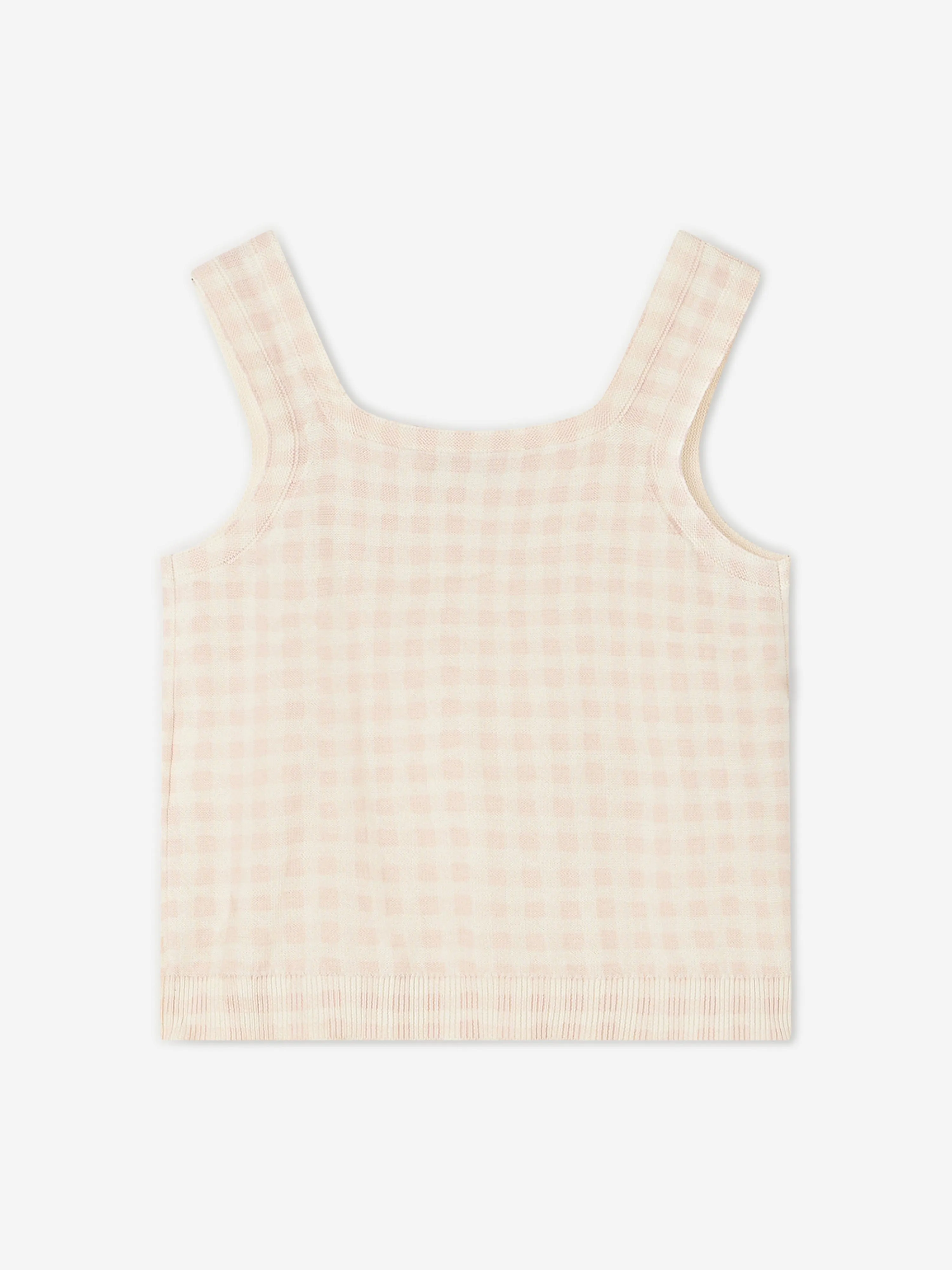 Bonpoint Girls Fabelin Sleeveless Top in Pink