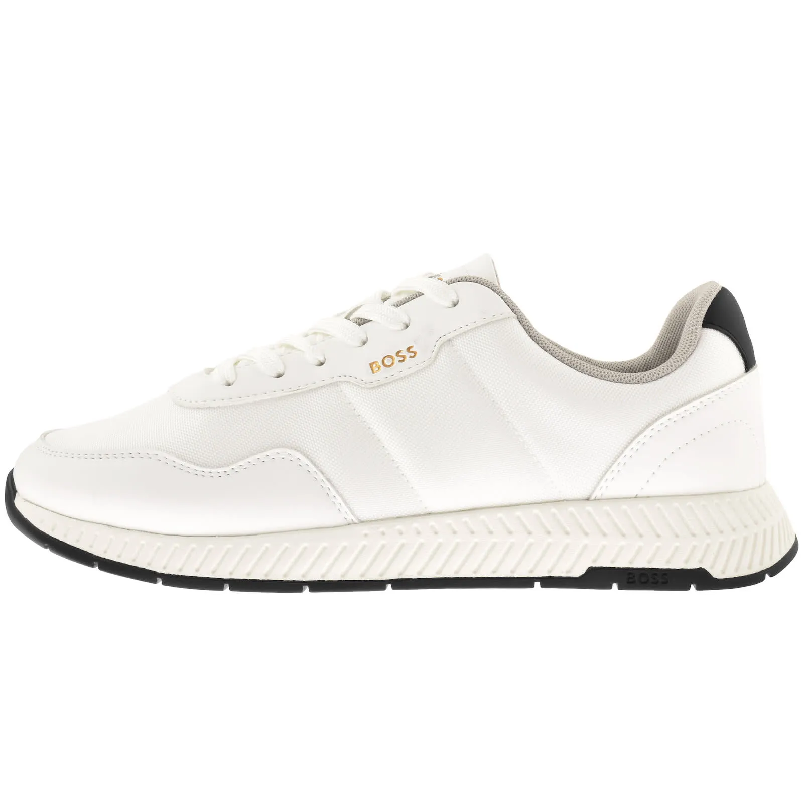 BOSS Titanium Runn Trainers White