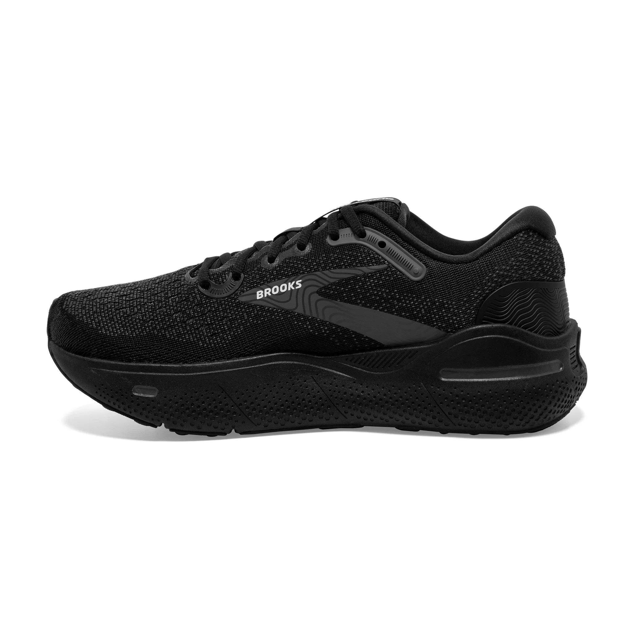 Brooks Men's Ghost Max Running Shoes Black / Black / Ebony