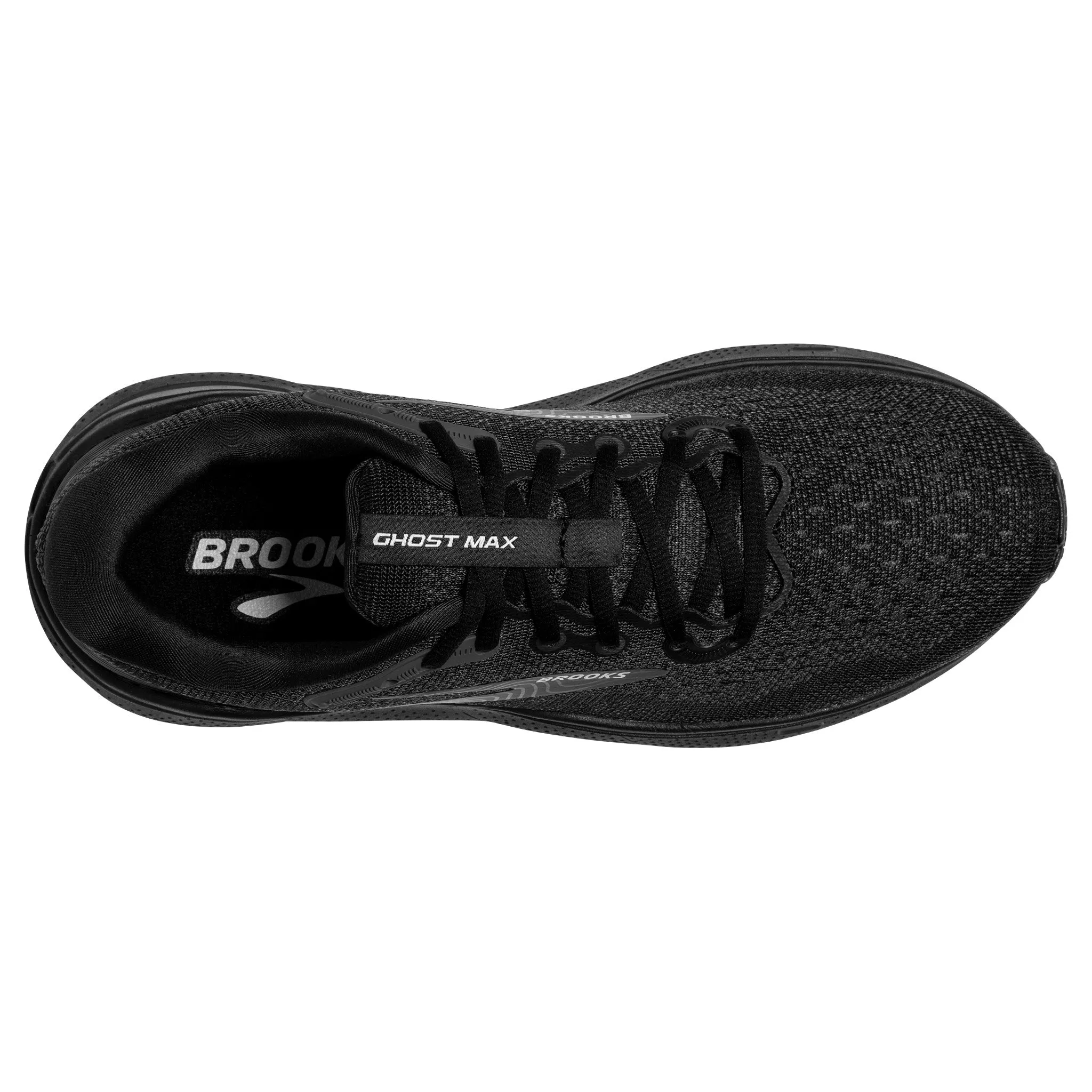 Brooks Men's Ghost Max Running Shoes Black / Black / Ebony