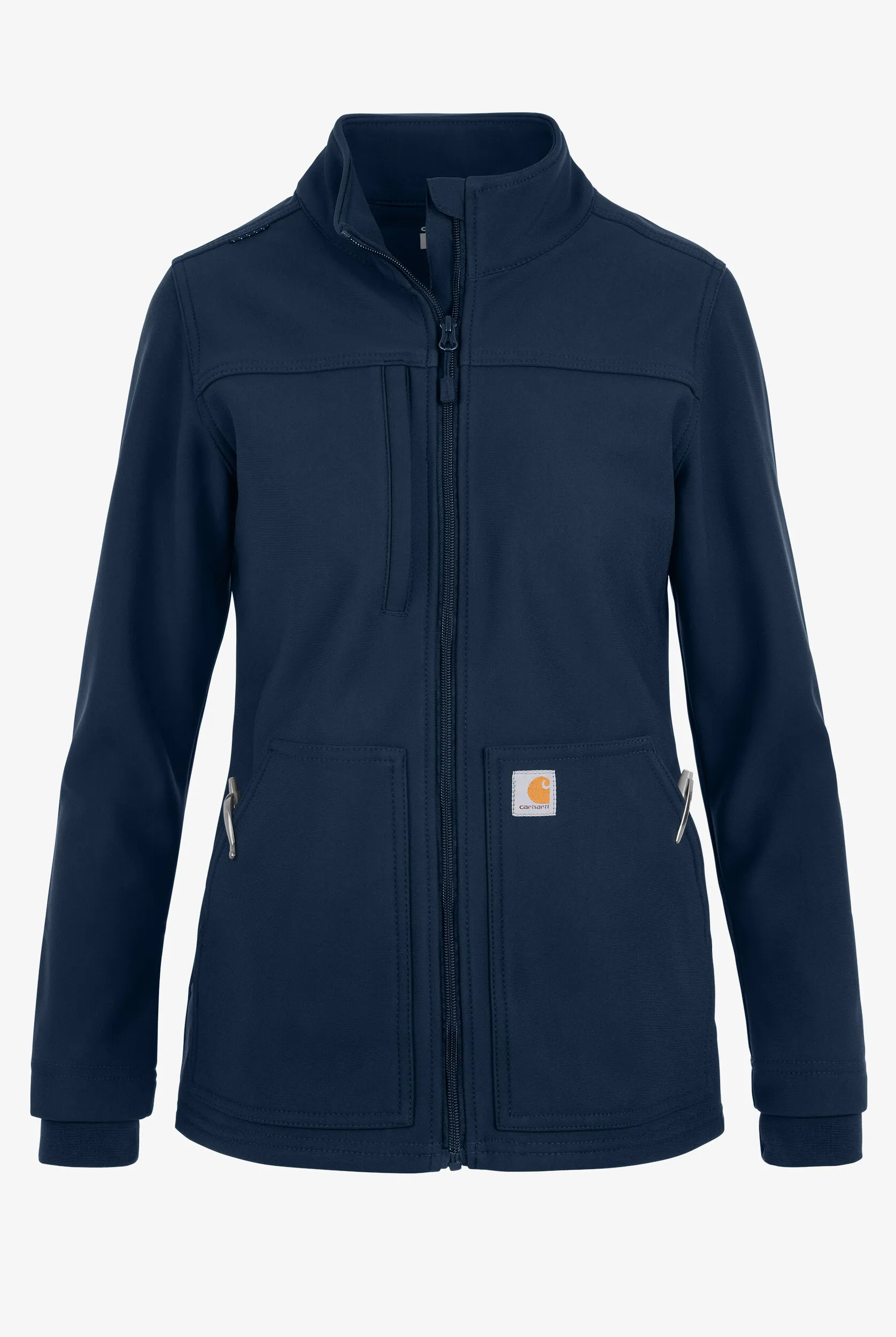 Carhartt Force Rugged Flex Women's 3-Pocket Bonded Fleece Scrub Jacket