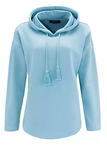 Casual Adjustable Hoodie by Aniston | Look Again