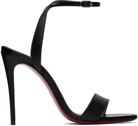 Christian Louboutin Black Loubigirl 100 Heeled Sandals