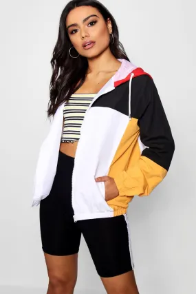 Colour Block Windbreaker