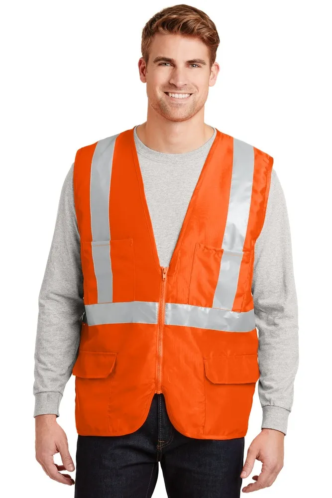 CornerStone CSV405 ANSI 107 Class 2 Mesh Back Safety Vest