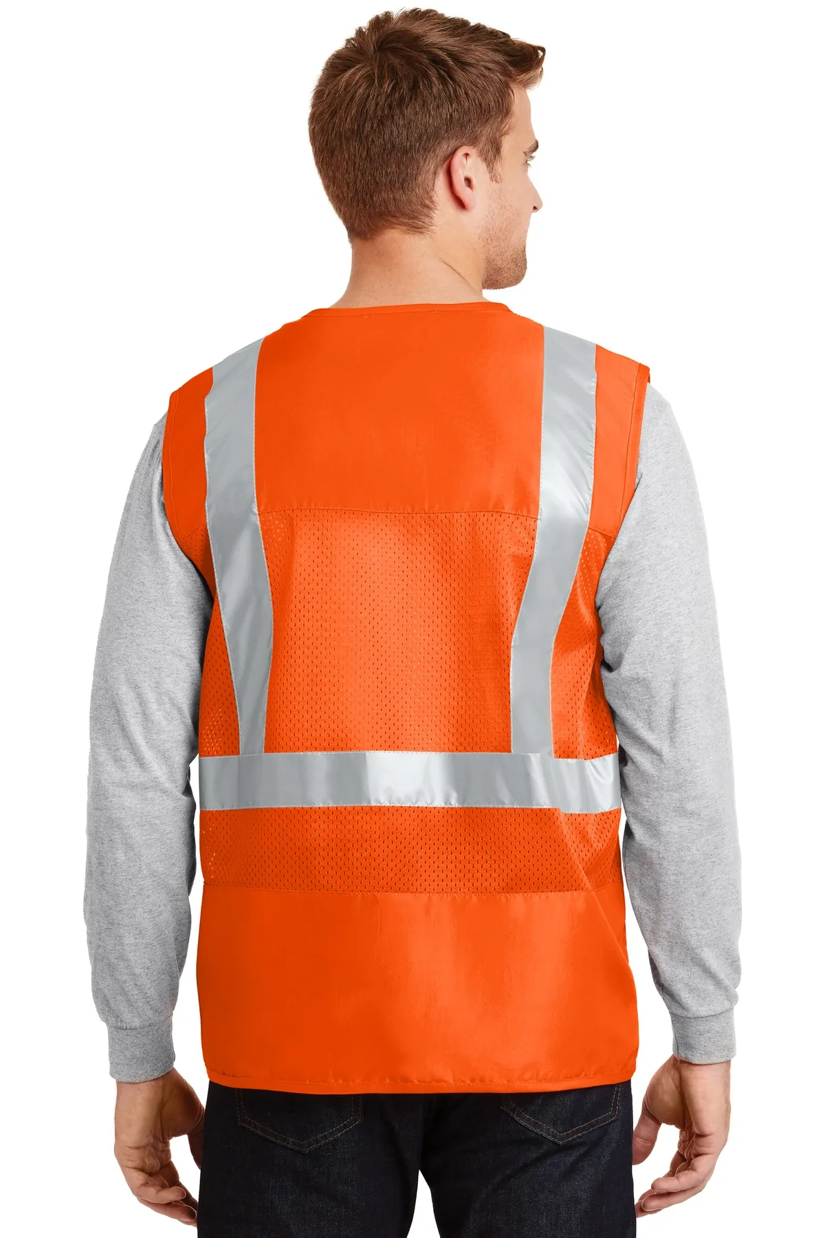 CornerStone CSV405 ANSI 107 Class 2 Mesh Back Safety Vest