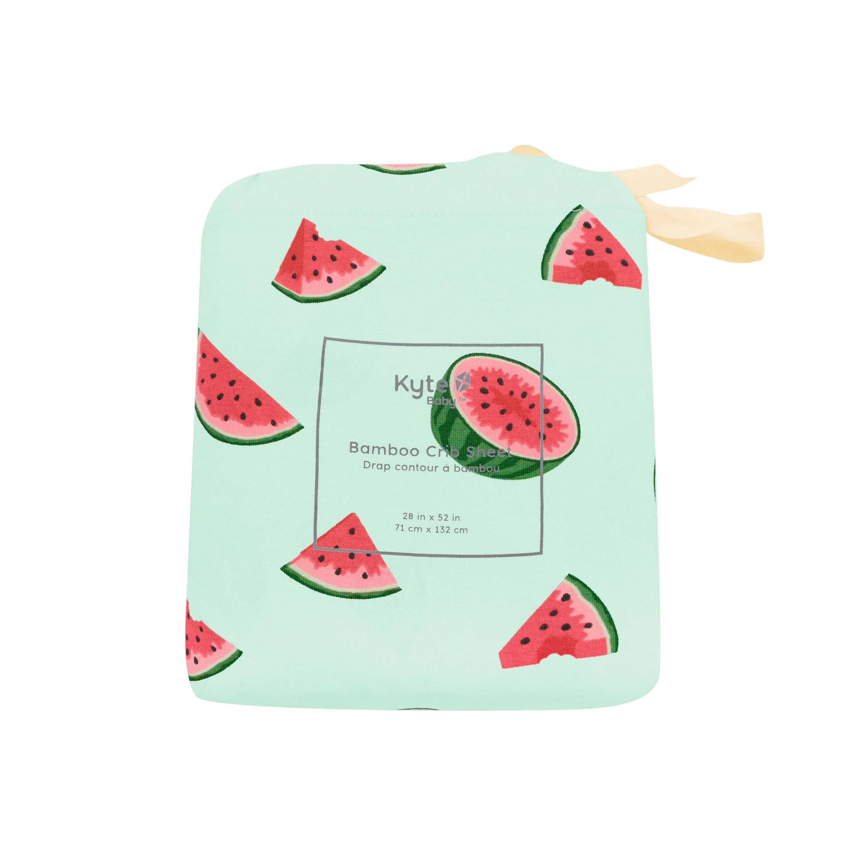 Crib Sheet in Watermelon