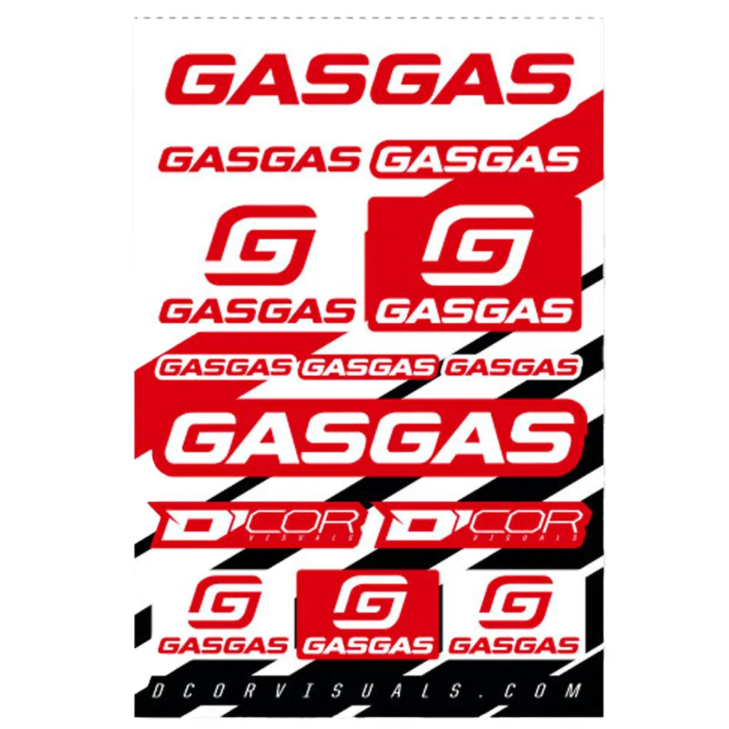 DCor - GasGas Decal Sheet