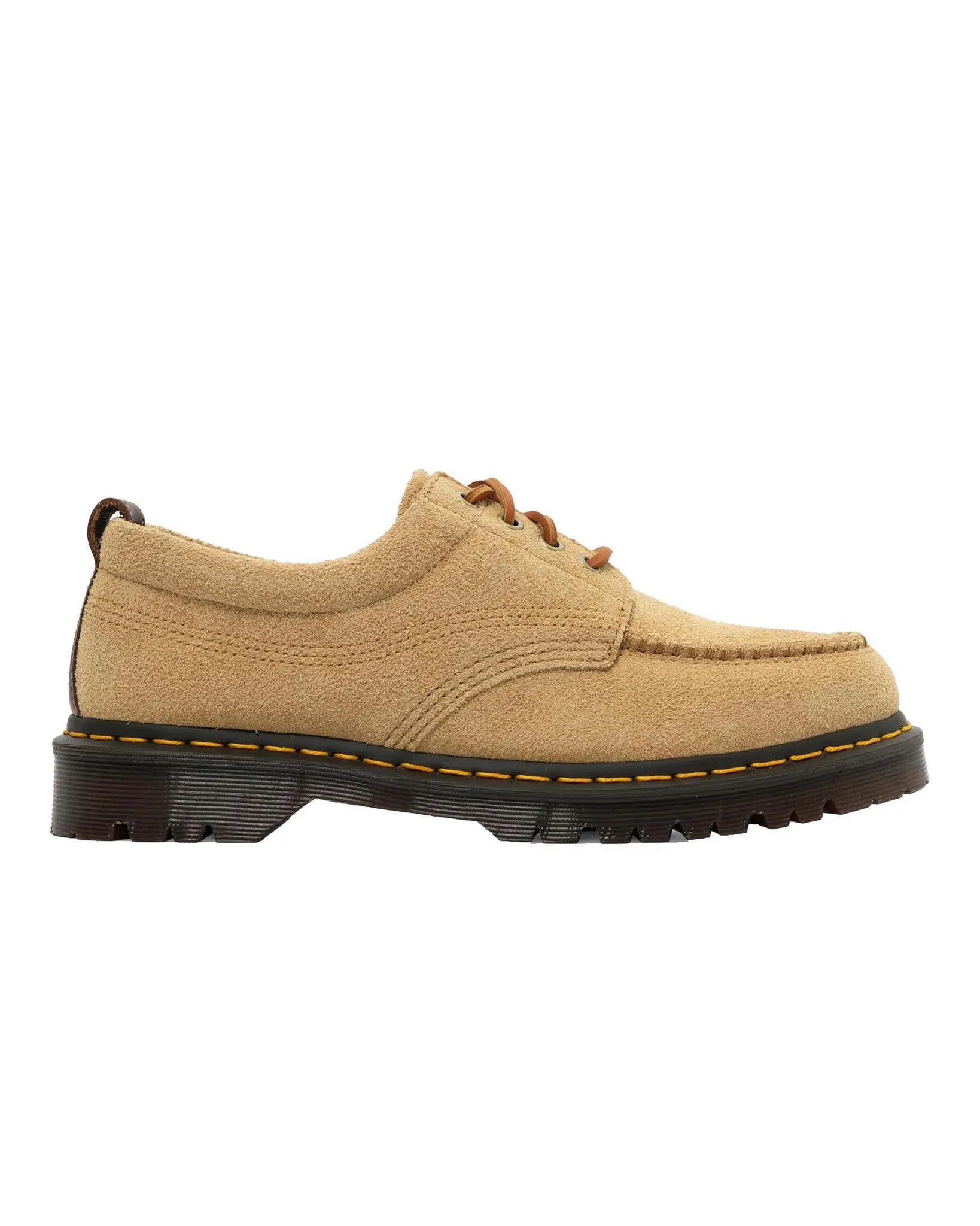 Dr Martens Lowell Tan Hairy Suede & Butterscotch Orleans