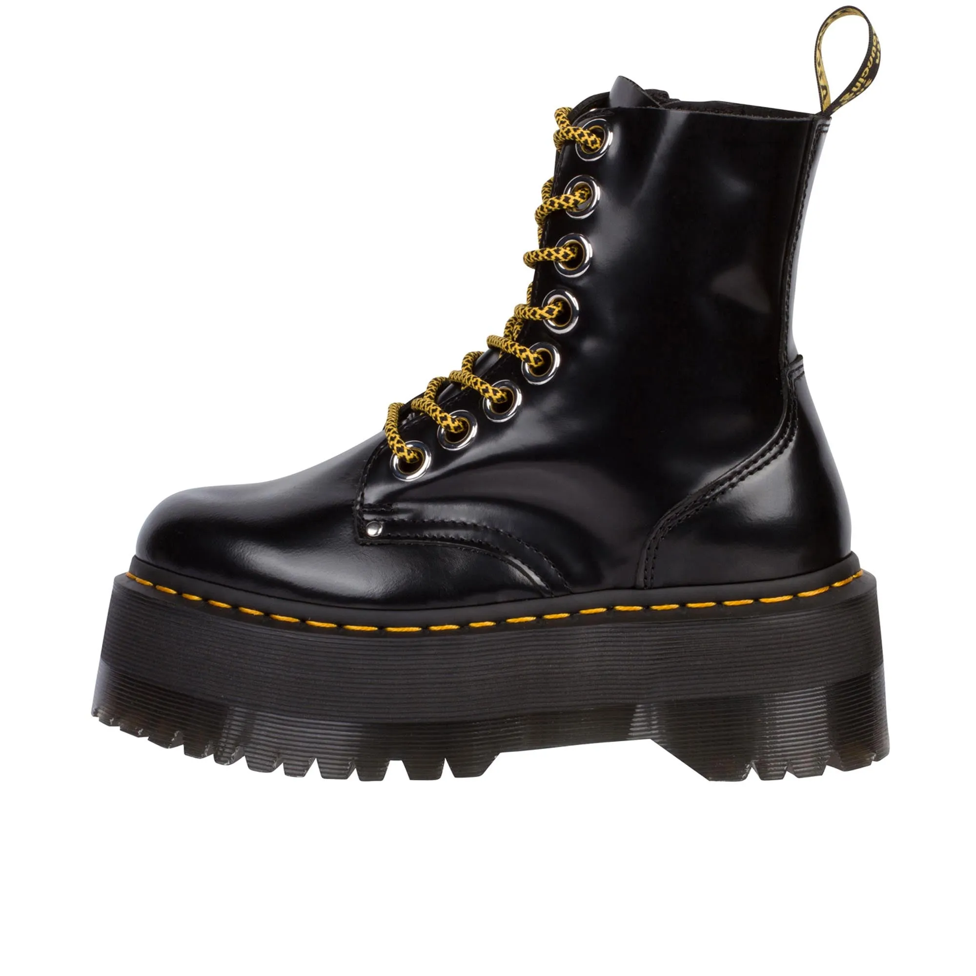 Dr Martens Womens Jadon Max Black Buttero