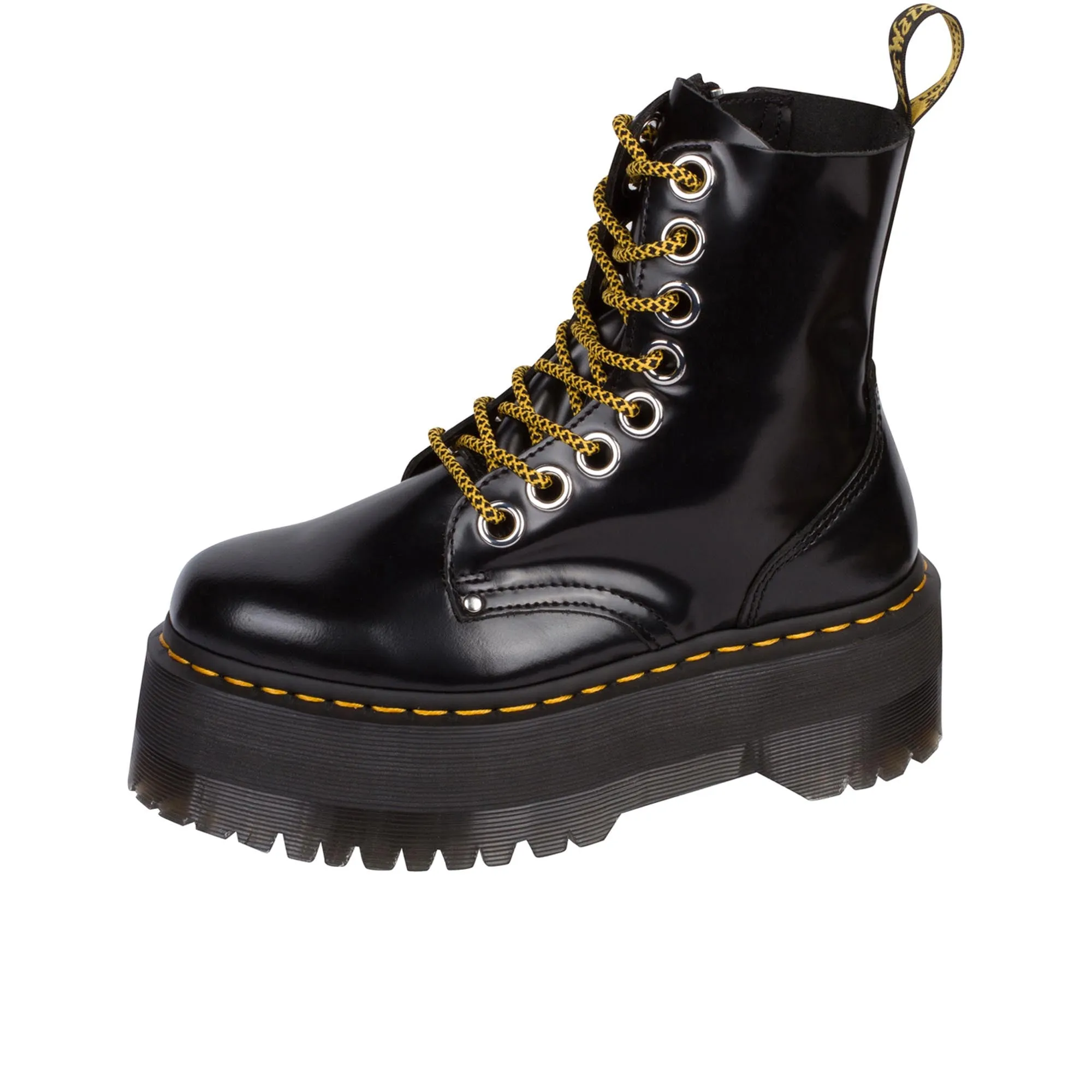 Dr Martens Womens Jadon Max Black Buttero