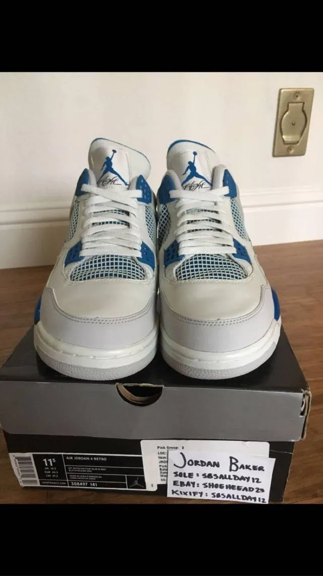 DS 2006 Air Jordan Military IV 4 Brand New Nike Nike’s...