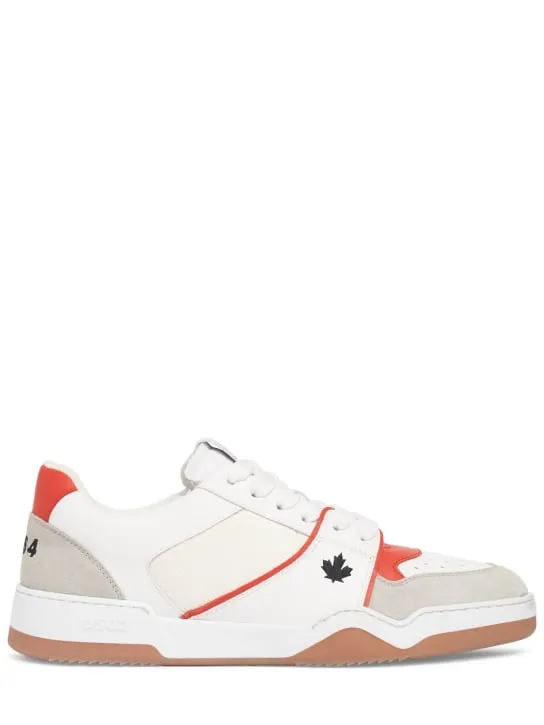 Dsquared2   Logo leather sneakers 