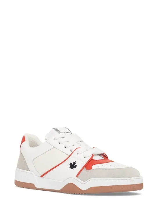 Dsquared2   Logo leather sneakers 