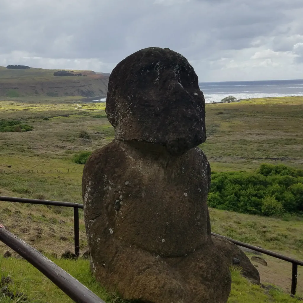 Easter Island Tote (by Lesley M and Eileen D)