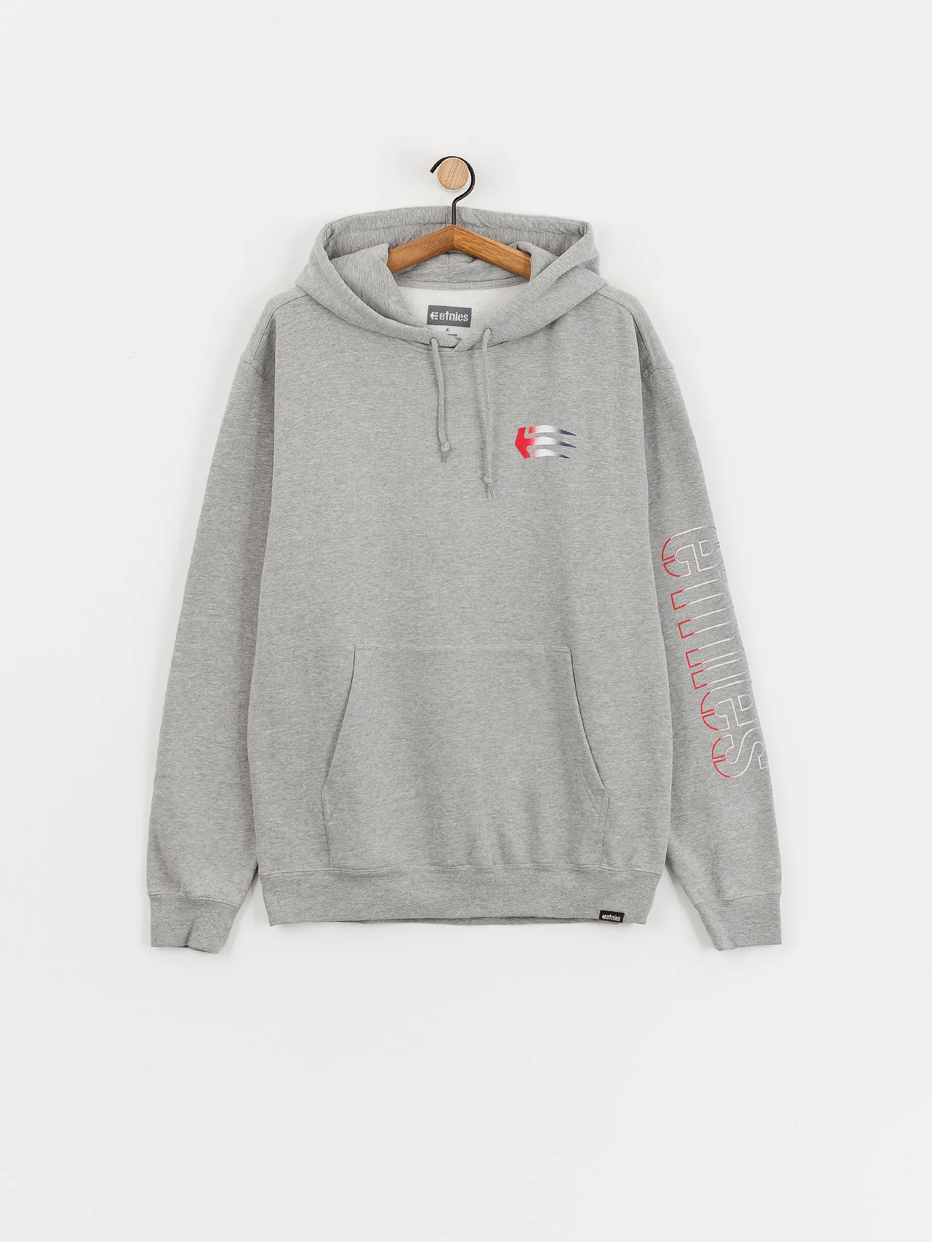 Etnies Joslin HD Hoodie (grey/red/white)