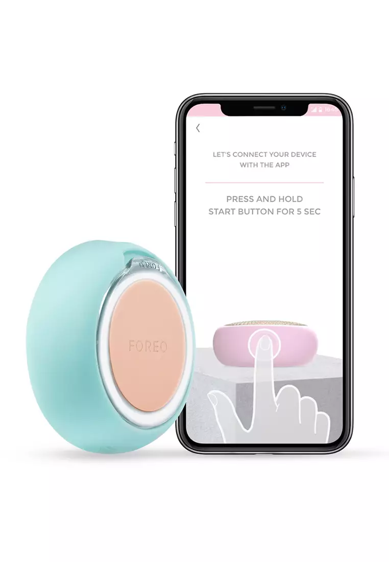 FOREO FOREO UFO 2 Full Facial Treatment Device with Advanced Heating Cooling LED Light Therapy Compatible With all UFO and Sheet