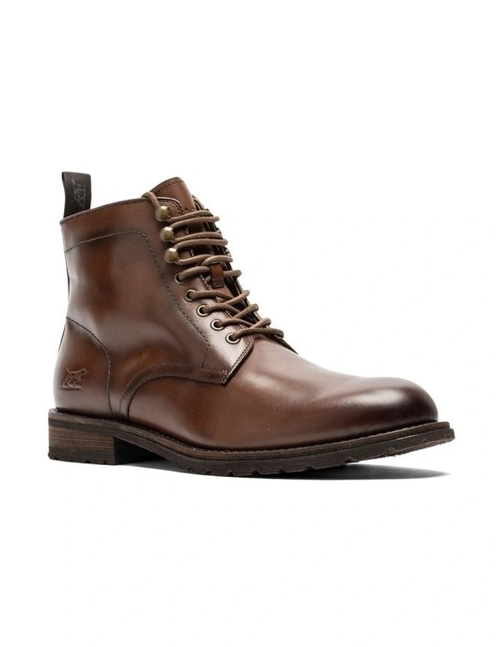 Franz Military Boot in Amaretto