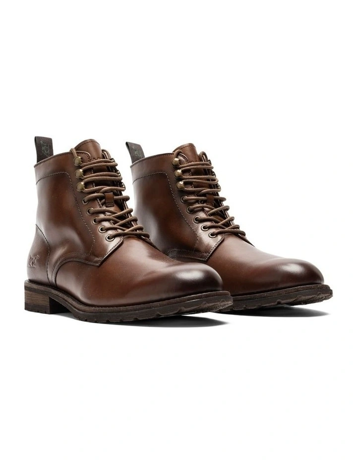 Franz Military Boot in Amaretto