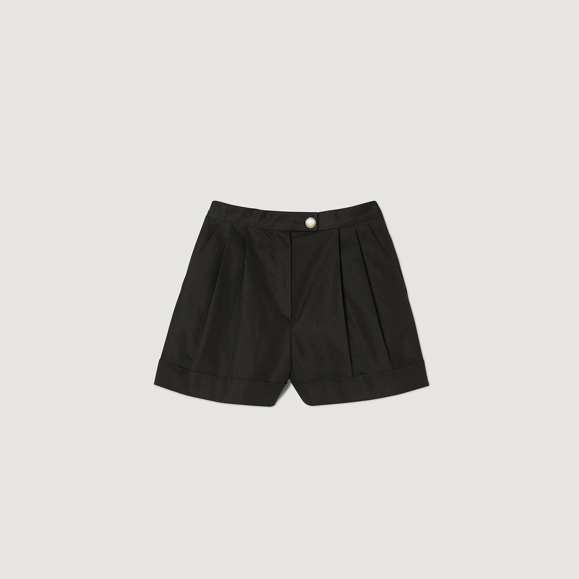 Gabardine shorts