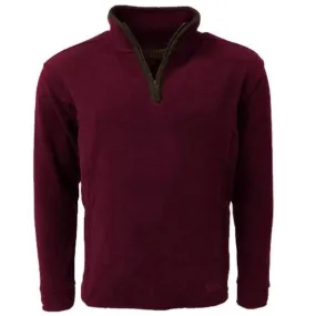 Game Mens Game Stanton Fleece Pullover - Maroon