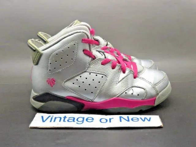 Girls' Nike Air Jordan VI Valentine's Day Retro GP 2014 ...