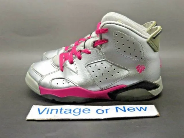 Girls' Nike Air Jordan VI Valentine's Day Retro GP 2014 ...