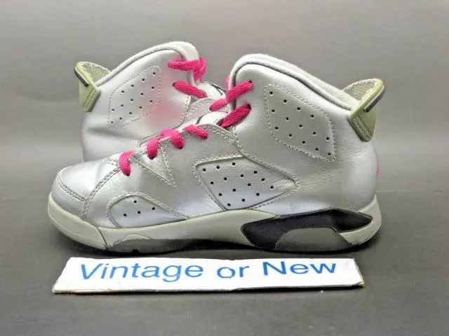 Girls' Nike Air Jordan VI Valentine's Day Retro GP 2014 ...