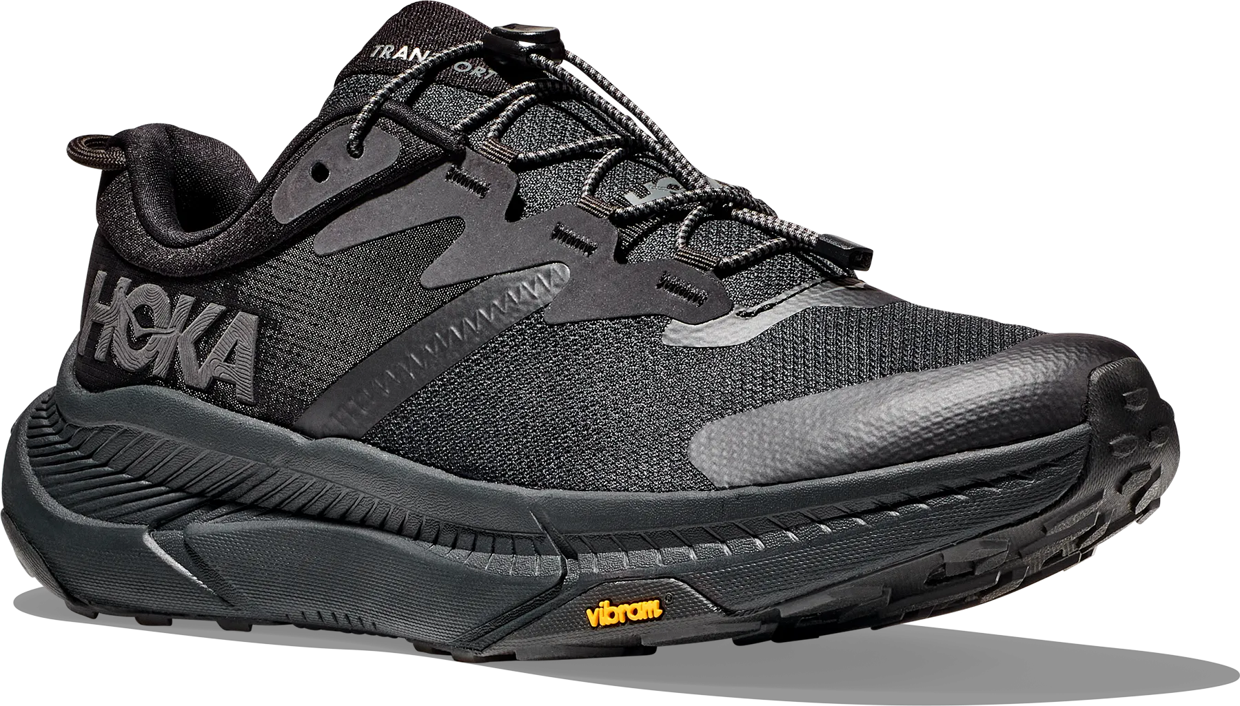 Hoka Men's Transport Black/Black | Buy Hoka Men's Transport Black/Black here | Outnorth