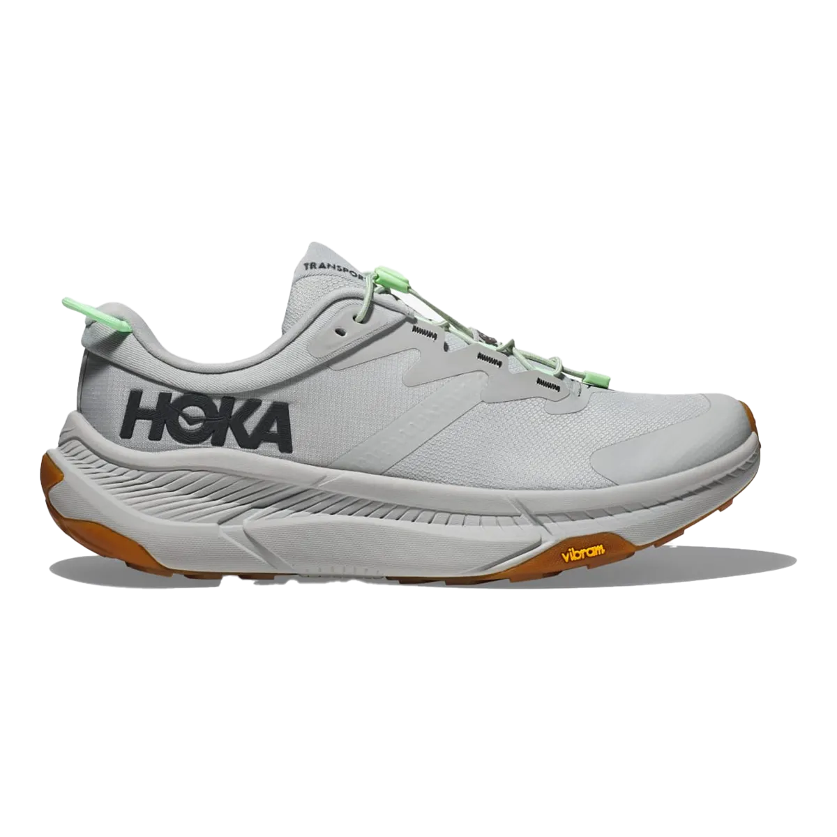 Hoka Transport - Harbor Mist - Lime Glow