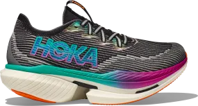 Hoka Unisex Cielo X1 Black/Electric Aqua | Buy Hoka Unisex Cielo X1 Black/Electric Aqua here | Outnorth