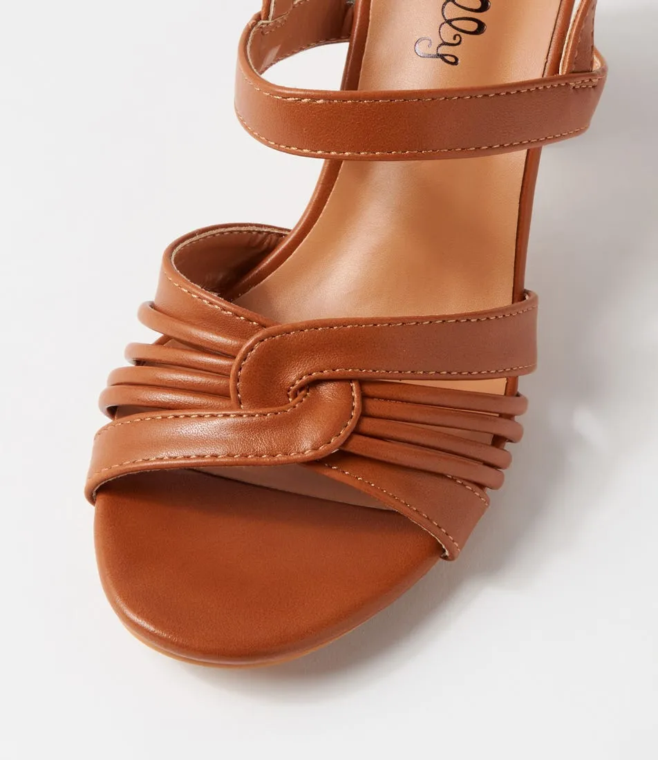 I LOVE BILLY Skeyne Tan Sandals