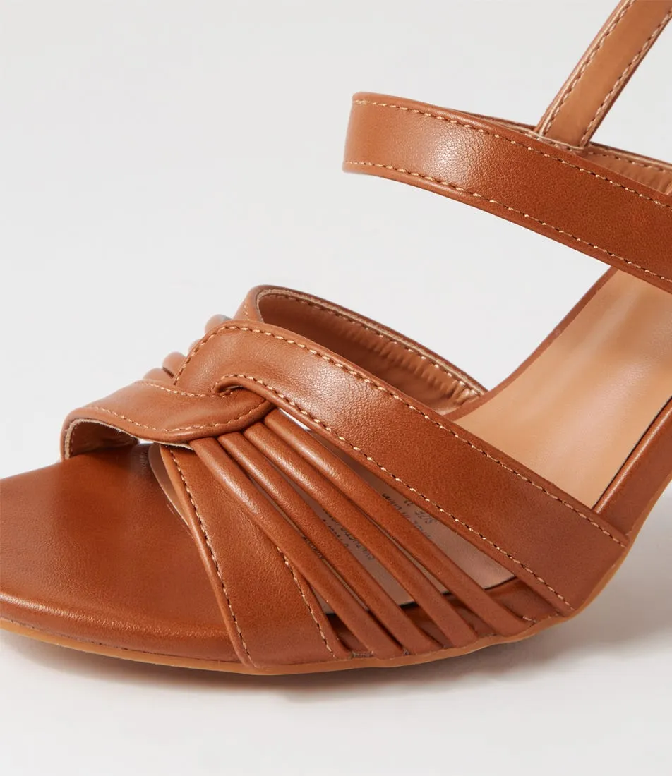 I LOVE BILLY Skeyne Tan Sandals