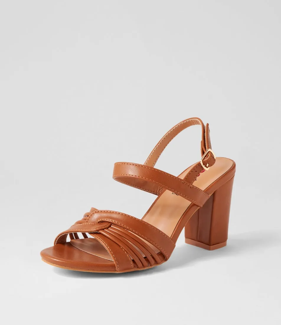 I LOVE BILLY Skeyne Tan Sandals